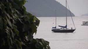 At anchor off Ao Chalong